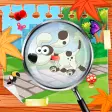 Children puzzles: Find an object