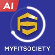 プログラムのアイコン：Myfitsociety Workout Diet…
