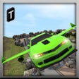 أيقونة البرنامج: Flying Car Stunts 2016