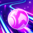 Ikona programu: Rolling Music Ball: EDM R…