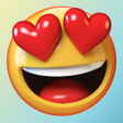 プログラムのアイコン：WASticker Love Emoji Stic…