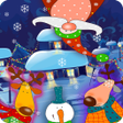 أيقونة البرنامج: Sweet Christmas Wallpaper