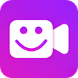 Real random chat with video call icon