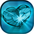 Icon of program: Glow Heart Live Wallpaper