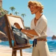 Icône du programme : Anime in Beach Live Wallp…