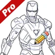 Programın simgesi: Draw Iron Superhero Man
