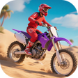 プログラムのアイコン：Motocross Bike Stunts 202…