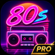 プログラムのアイコン：80s Music Radio Pro