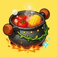 ไอคอนของโปรแกรม: Food Saga : Cooking Quest