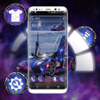 プログラムのアイコン：Blue Glitter Car Launcher…