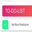 To-do-list