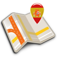 أيقونة البرنامج: Map of Barcelona offline