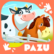 أيقونة البرنامج: Farm Games For Kids  Todd…