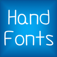 Ikon program: Handwritten Fonts for And…