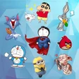 Icon of program: Cartoon Stickers for What…