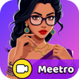 Programın simgesi: Meetro  Online Video Call…