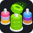 Icoon van programma: nuts puzzle:color sort