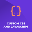 ไอคอนของโปรแกรม: Custom CSS and JavaScript