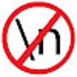 Ícone do programa: No More Next Line Charact…