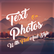 程序图标：Text On Photos With Font …