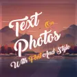 Text On Photos With Font And S