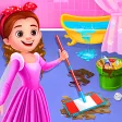 Princess House Cleaning - Dream Home Cleanup Game