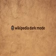程序图标：Wikipedia Dark Mode
