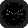 أيقونة البرنامج: Golden Clock Live Wallpap…