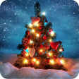 أيقونة البرنامج: Christmas Snow Live Wallp…