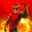 程序图标：Hero Dino Fight Ninja War…