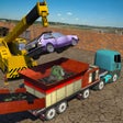 Иконка программы: Monster Car Crusher Crane…