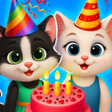 أيقونة البرنامج: Kitty Birthday Party Game…