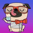 Icono de programa: Pug Life Emoji Stickers