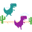 ไอคอนของโปรแกรม: 2 Player Dino Run