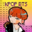 Kpop BTS Pixel Coloring Art By