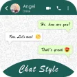 Font Chat Style For WhatsApp