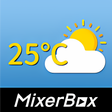 程序图标：MixerBox天気週間予報雨天予測熱中症洗濯情報