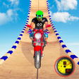 プログラムのアイコン：Bike Stunt 3d Race Mega R…