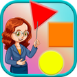 プログラムのアイコン：Shape Color Size Game for…