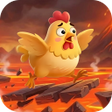 أيقونة البرنامج: Fire Chicken Jump
