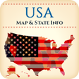 Ikona programu: Map of USA