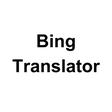 Icon of program: Bing Translator