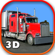 Ícone do programa: 3D Trucker Transport Simu…