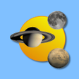 Icon of program: Sun, moon and planets