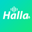 Programın simgesi: Halla - Group Voice Chat …
