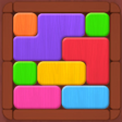 プログラムのアイコン：Wood Escape: Color Block