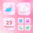 Ikona programu: Wow Cute Cat 3D Icon Pack