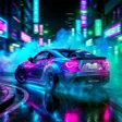 أيقونة البرنامج: Neon City Racing: Drag  D…