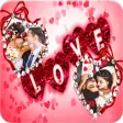 Valentines Day Dual Photo Frame