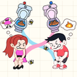 Ikona programu: Toilet Run:Draw Puzzle